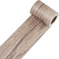 Decotalk Wood Wall Border Wallpaper Border Peel and Stick 3"X590" Wood Contact by Decotalk