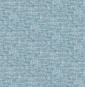 NuWallpaper NU2918 Navy Poplin Texture Peel & Stick Wallpaper by NuWallpaper