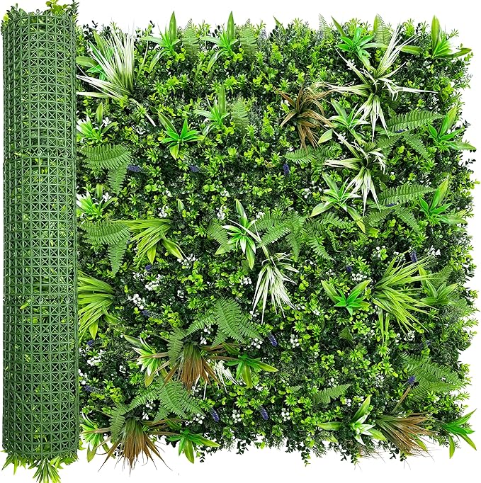 ODTORY Artificial Boxwood Topiary Hedges Panels: 54'' x 120'' UV-Protected by ODTORYHOME