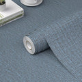 WADILE Grasscloth Peel and Stick Wallpaper 15.7in x 196.8in, Textured Contact by WADILE