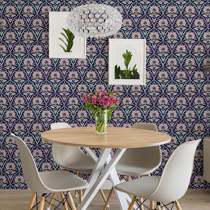 Main Street Peel and Stick Wallpaper Eco-Friendly Sheets 12 Pack, 11 X 16 Inch - Image 6