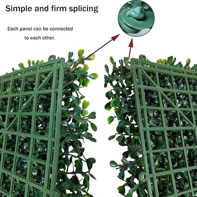 ODTORY Artificial Ivy Privacy Fence Wall Screen: 4FT X 12FT UV-Anti Faux - Image 4