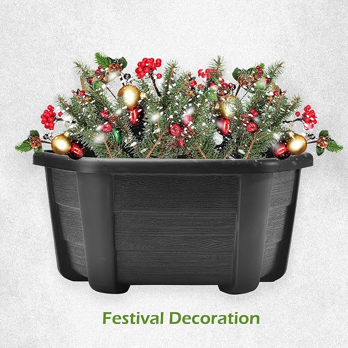 9.8 Inches Self Watering Wall Planters - Image 7
