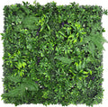 Artificial Green Boxwood Grass Wall Panels: 20"x 20" UV Protected Ivy Privacy by DOPGIB