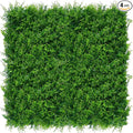 ODTORY Artificial Plants Hedge Wall Panels：20x20 Inch 4P UV-Anti Greenery by ODTORYHOME