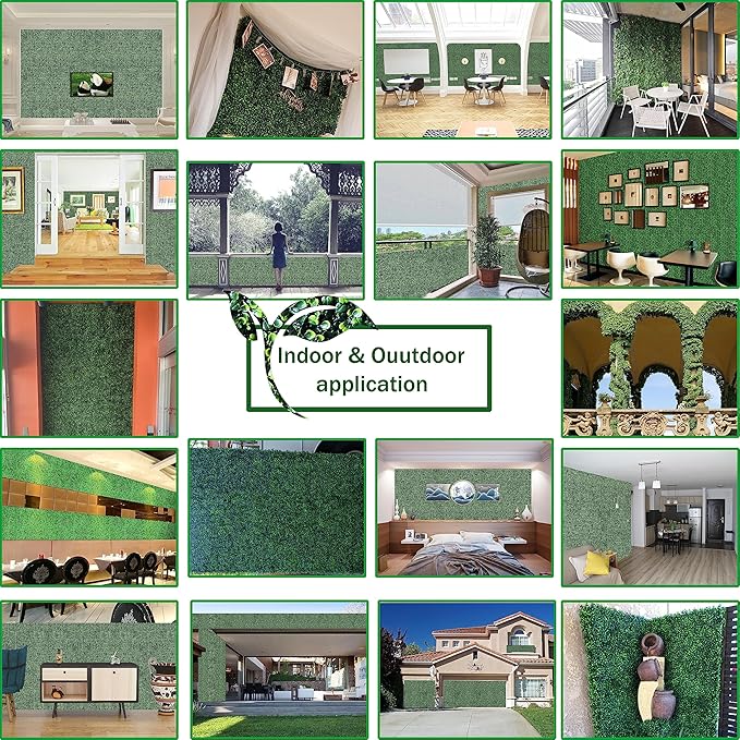 ODTORY Artificial Ivy Privacy Fence Wall Screen: 72 X144 in UV-Anti Faux - Image 7