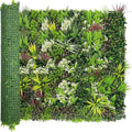 ODTORY Artificial Plant Wall Panels: 50"×120" UV-Anti Faux Grass Wall Backdrop by ODTORYHOME
