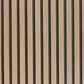 Wood Slat Wallpaper Peel and Stick by LOVADA