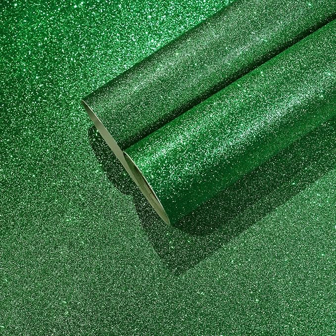 CHIHUT Sparkly Glitter Wallpaper Stick and Peel by CHIHUT