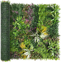 Artificial Grass Wall Roll Panels: 48''x120''Boxwood Hedge Panels, UV-Anti by BHXCL