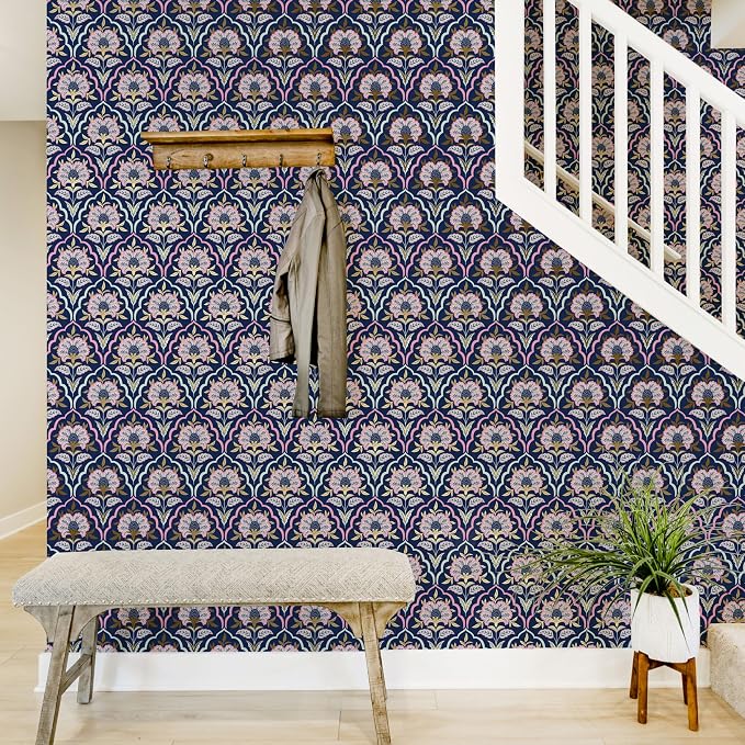 Main Street Peel and Stick Wallpaper Eco-Friendly Sheets 12 Pack, 11 X 16 Inch - Image 3