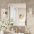 TokeShimi 24x30 Frameless Bathroom Mirror by RefinedBathroomAccessories