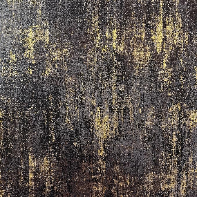 JiffDiff Vintage Metallic Peel and Stick Wallpaper Self Adhesive Industrial by wallpaper