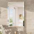 TokeShimi 16x24 Beveled Mirror Bathroom Rectangle, Bathroom Vanity Mirror by RefinedBathroomAccessories