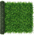 Greenery Faux Grass Wall Backdrop: 80"x120" UV-Anti Artificial Green Boxwood by DOPGIB